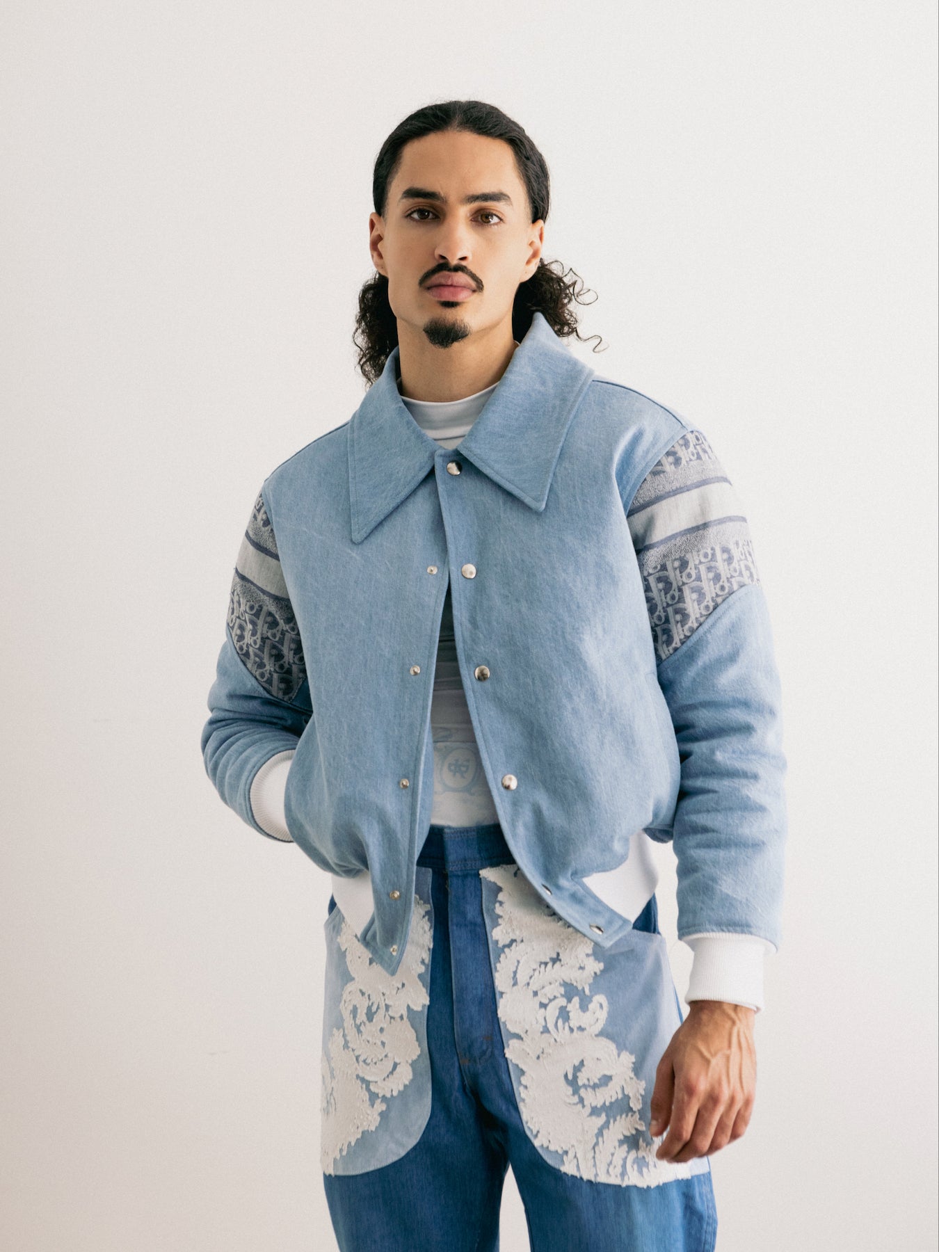 Upcycled bomber jackets