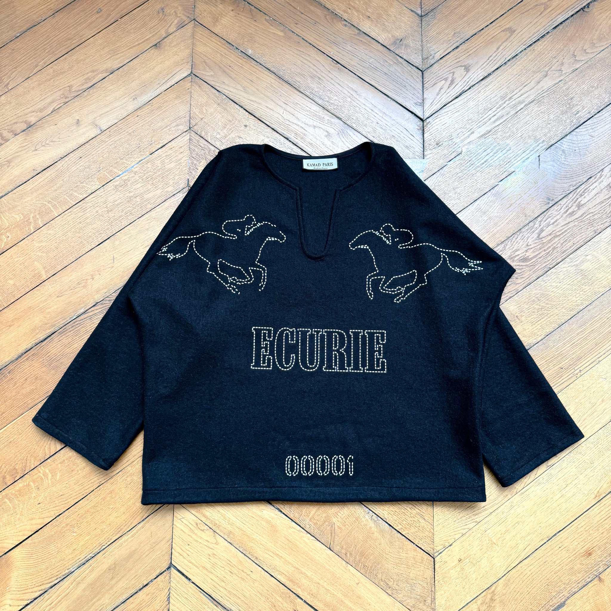 Pull écurie noir