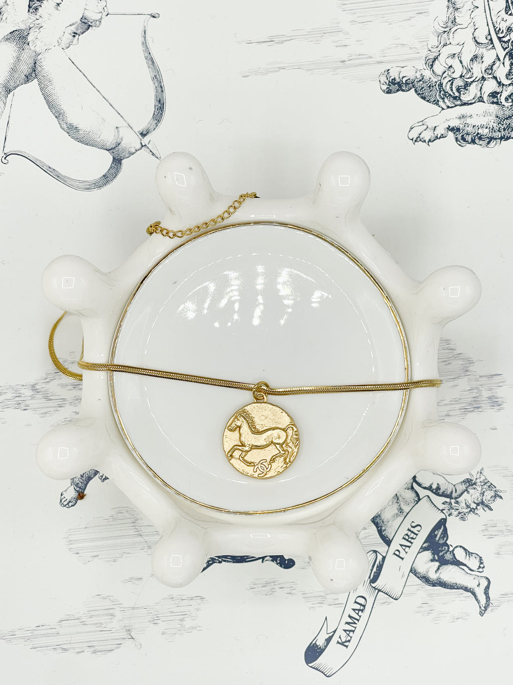 Collier upcyclé Chevalier