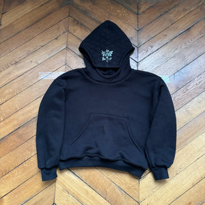 Hoodie écurie noir