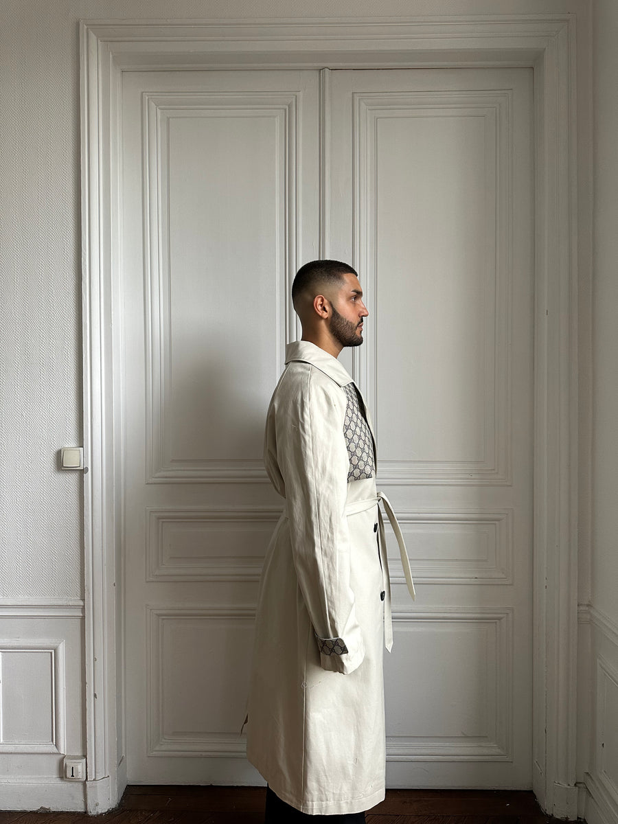 Trench Upcyclé Snake – Kamad Paris