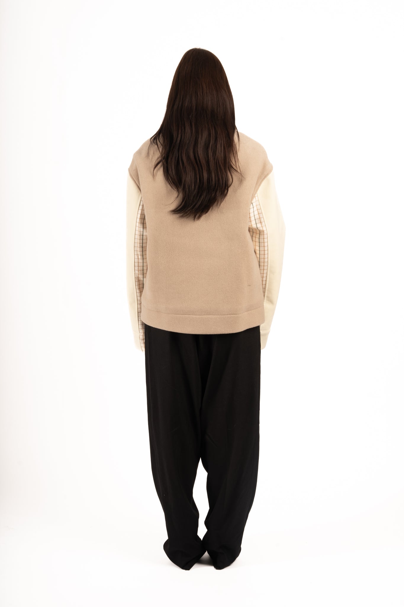 Veste en Laine marron