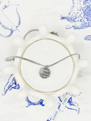 Collier upcyclé Rue