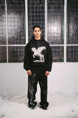 Hoodie Black Horse