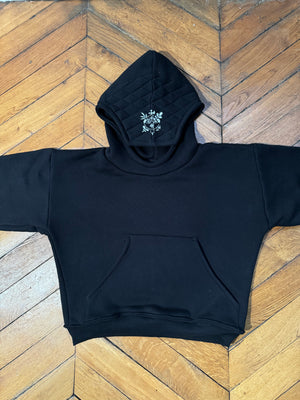 Hoodie écurie noir