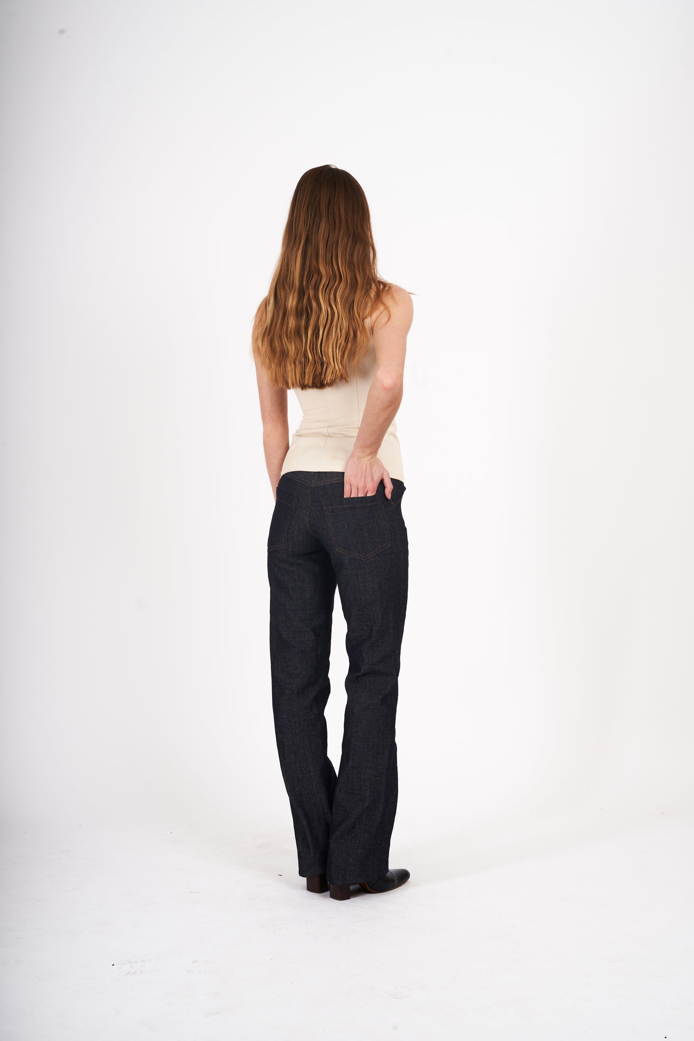 Pantalon Denim Brut