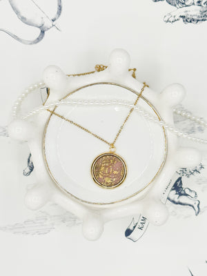 Collier upcylé Peinture