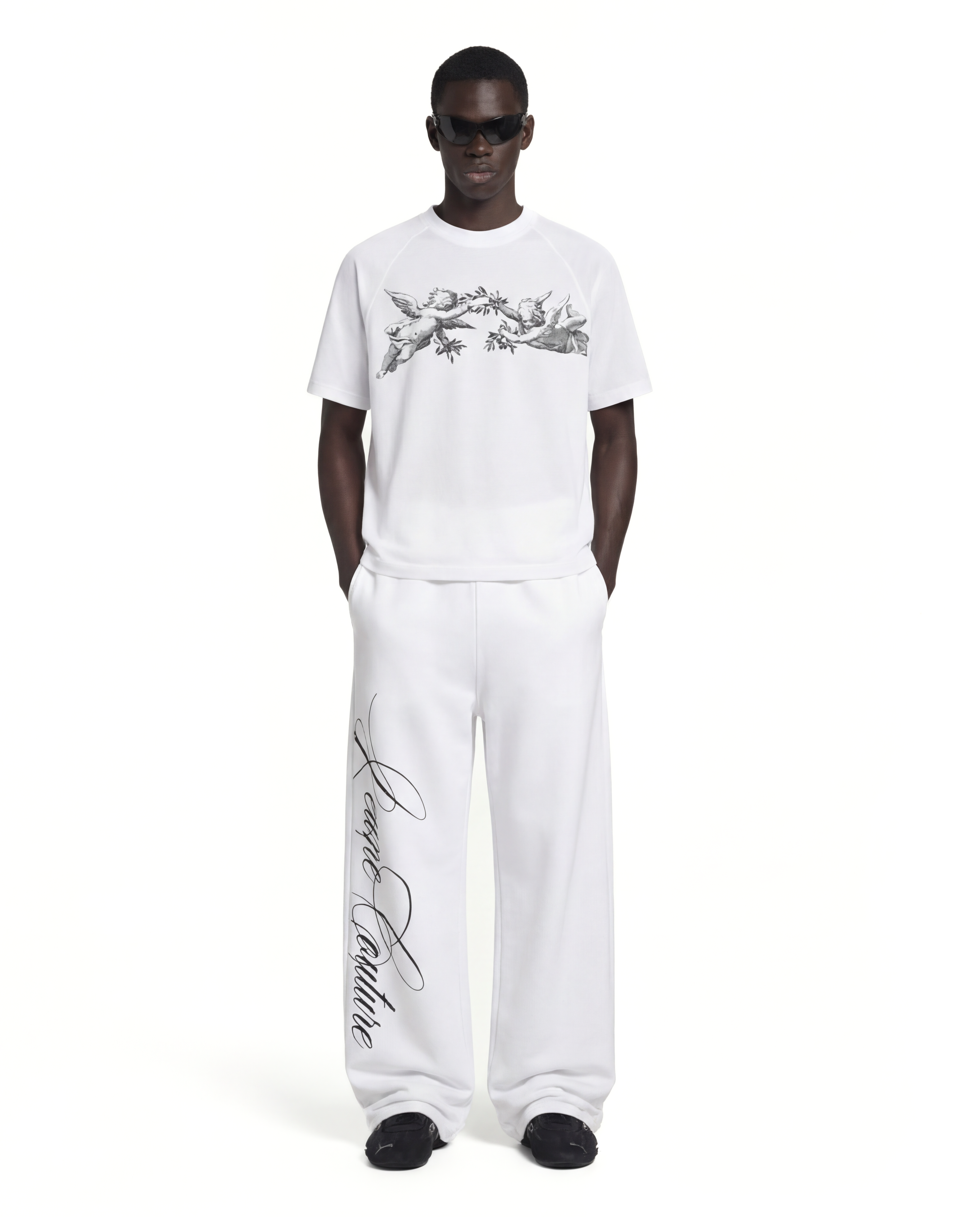 T-shirt blanc tatouage