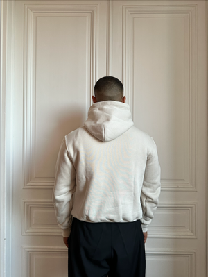 Hoodie upcyclé Cream Orchid