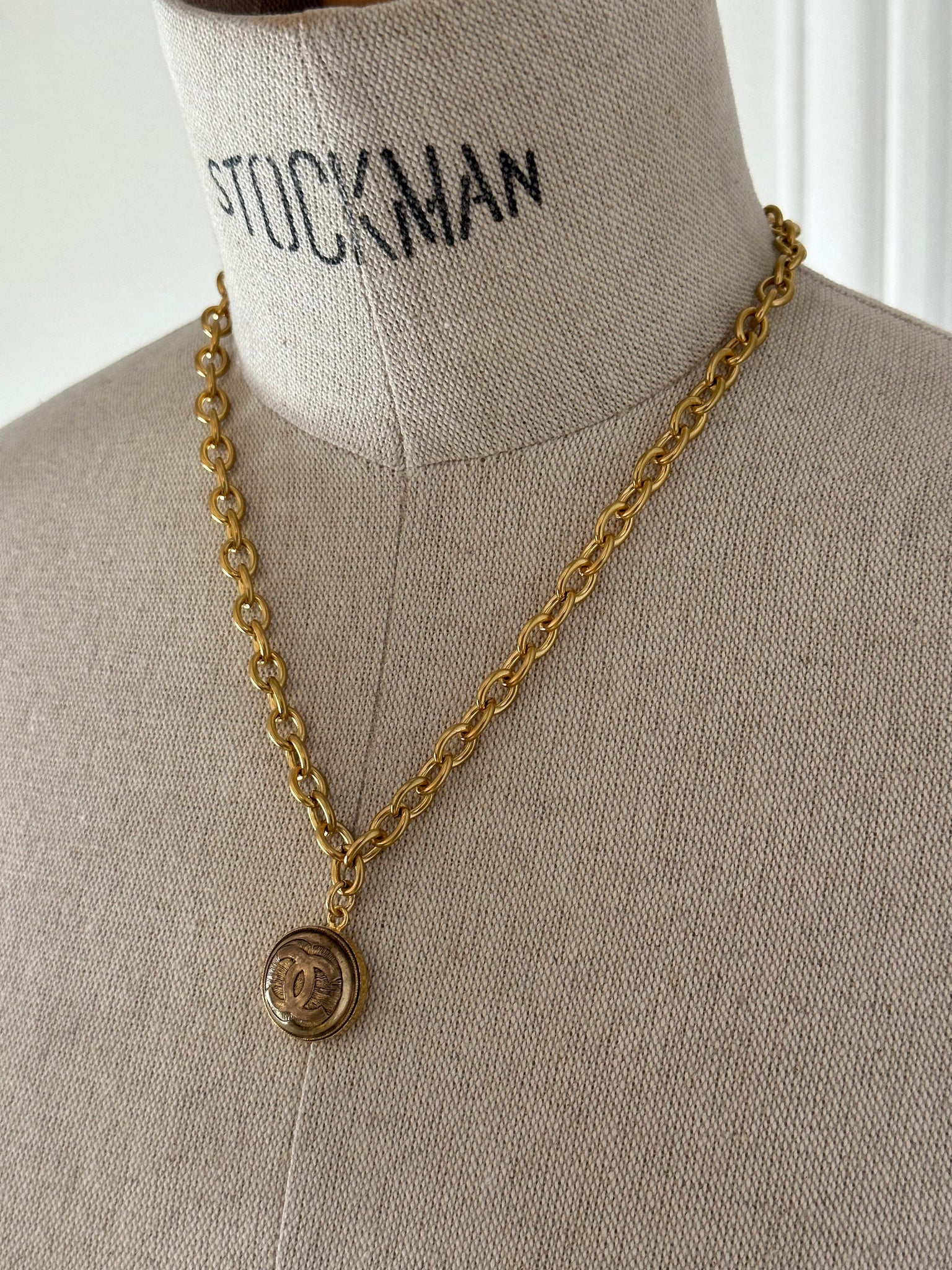 Pendentif upcyclé vintage
