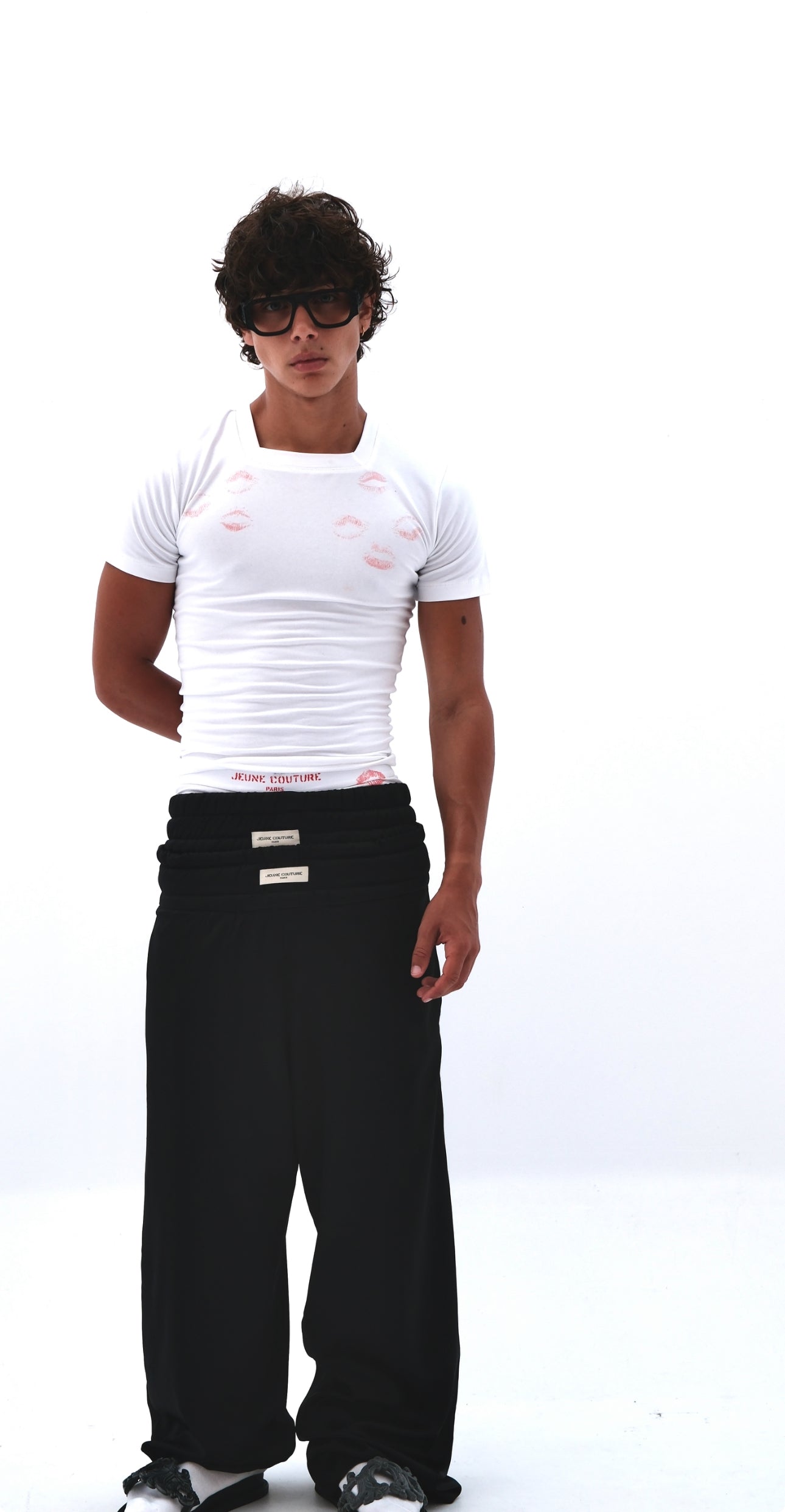 T-shirt bisou blanc