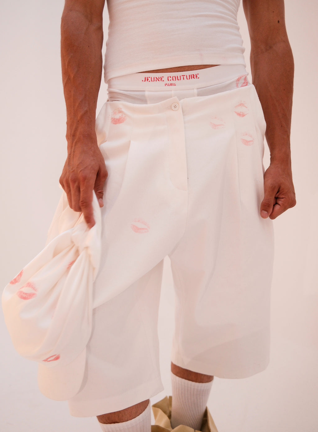 Jort denim blanc