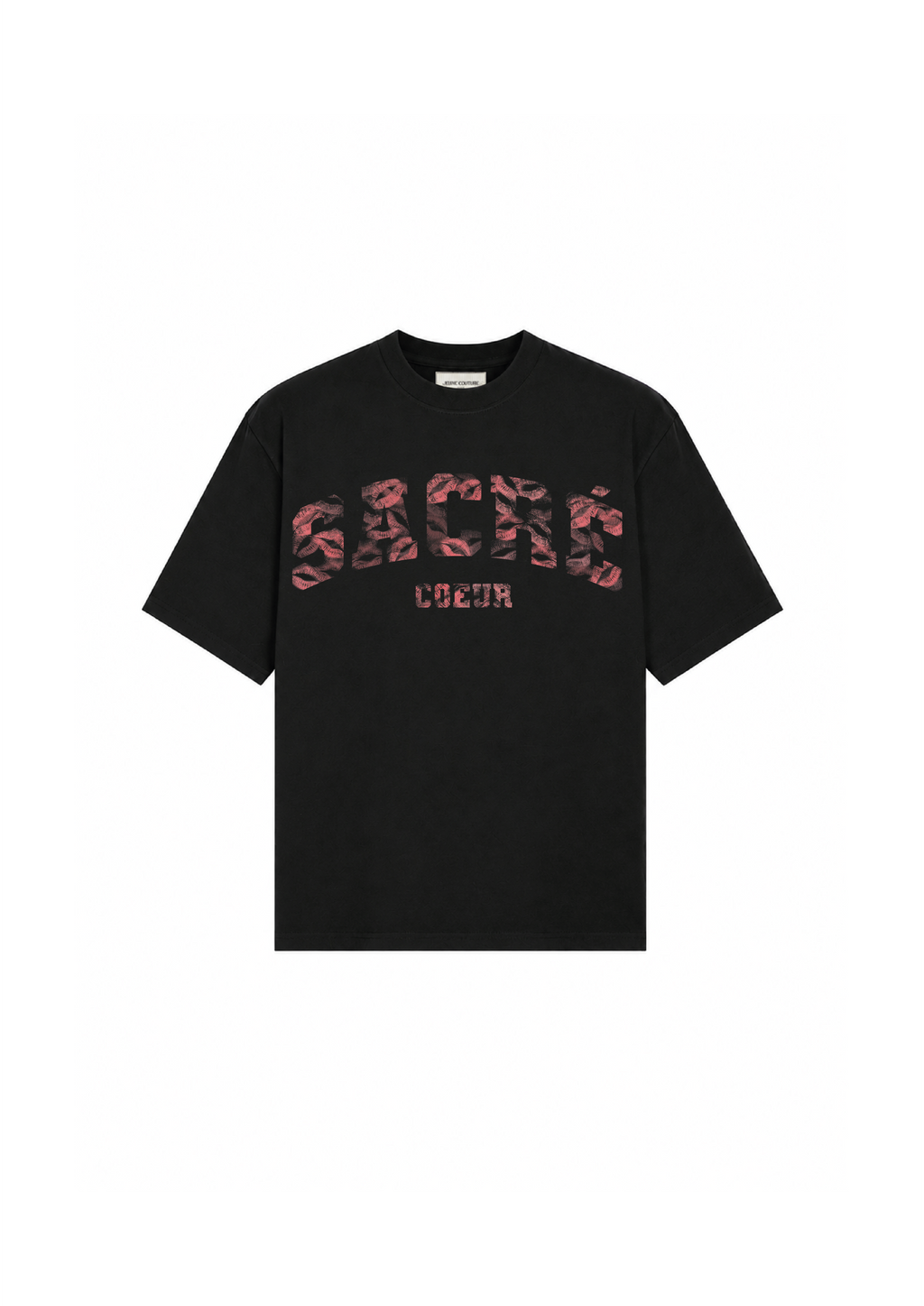 T-shirt sacré coeur noir