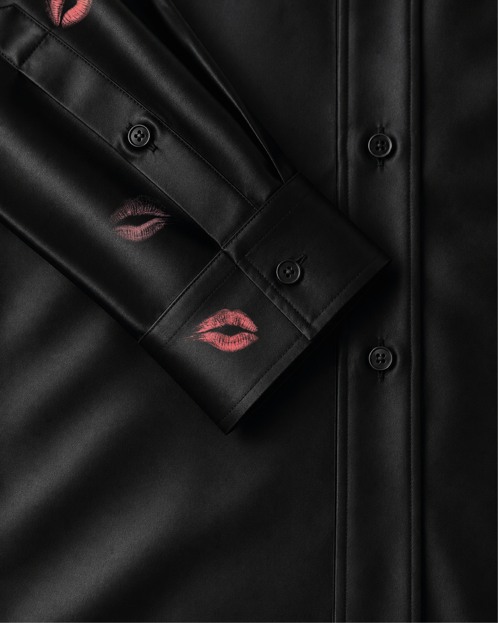 Chemise bisou noir