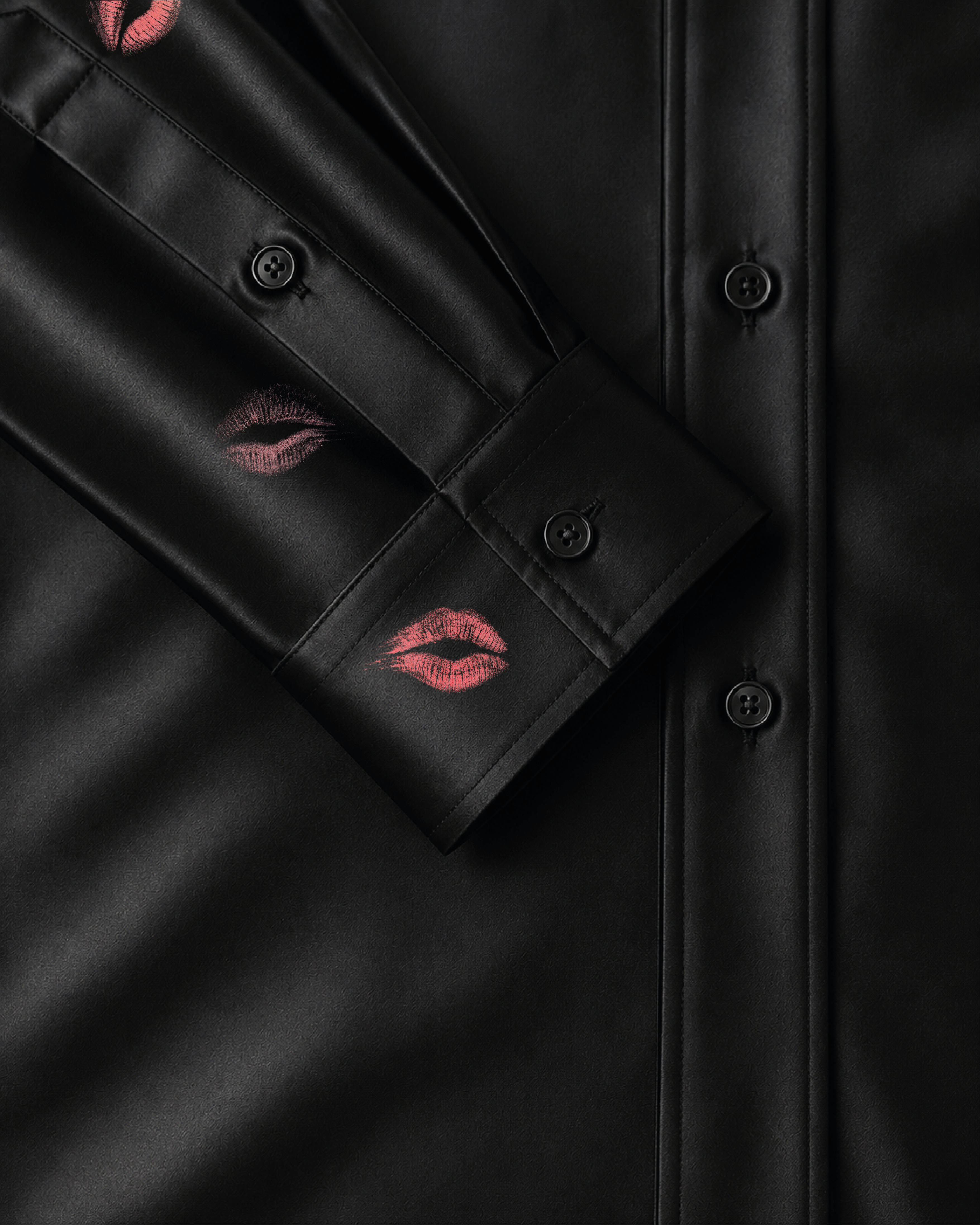 Chemise bisou noir
