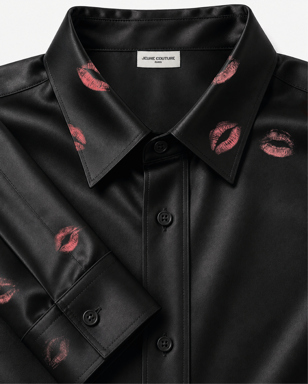 Chemise bisou noir