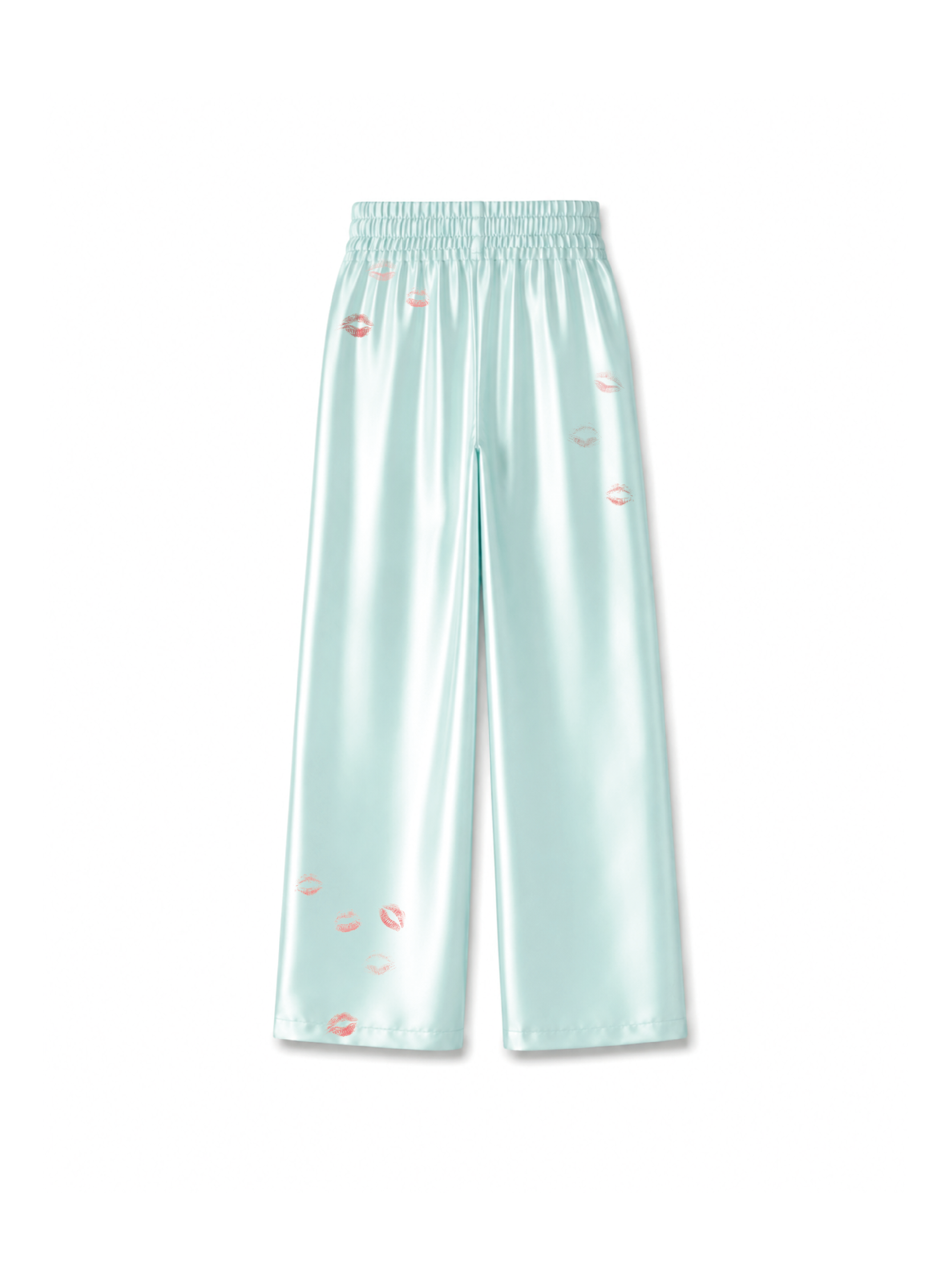pantalon bisou turquoise
