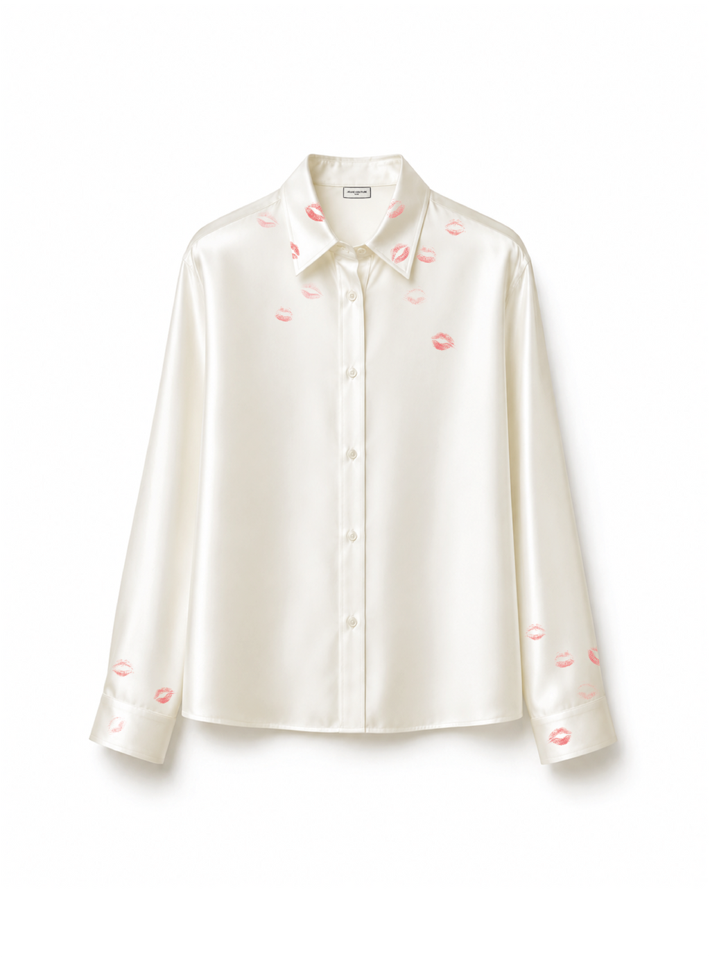 Chemise bisou blanc