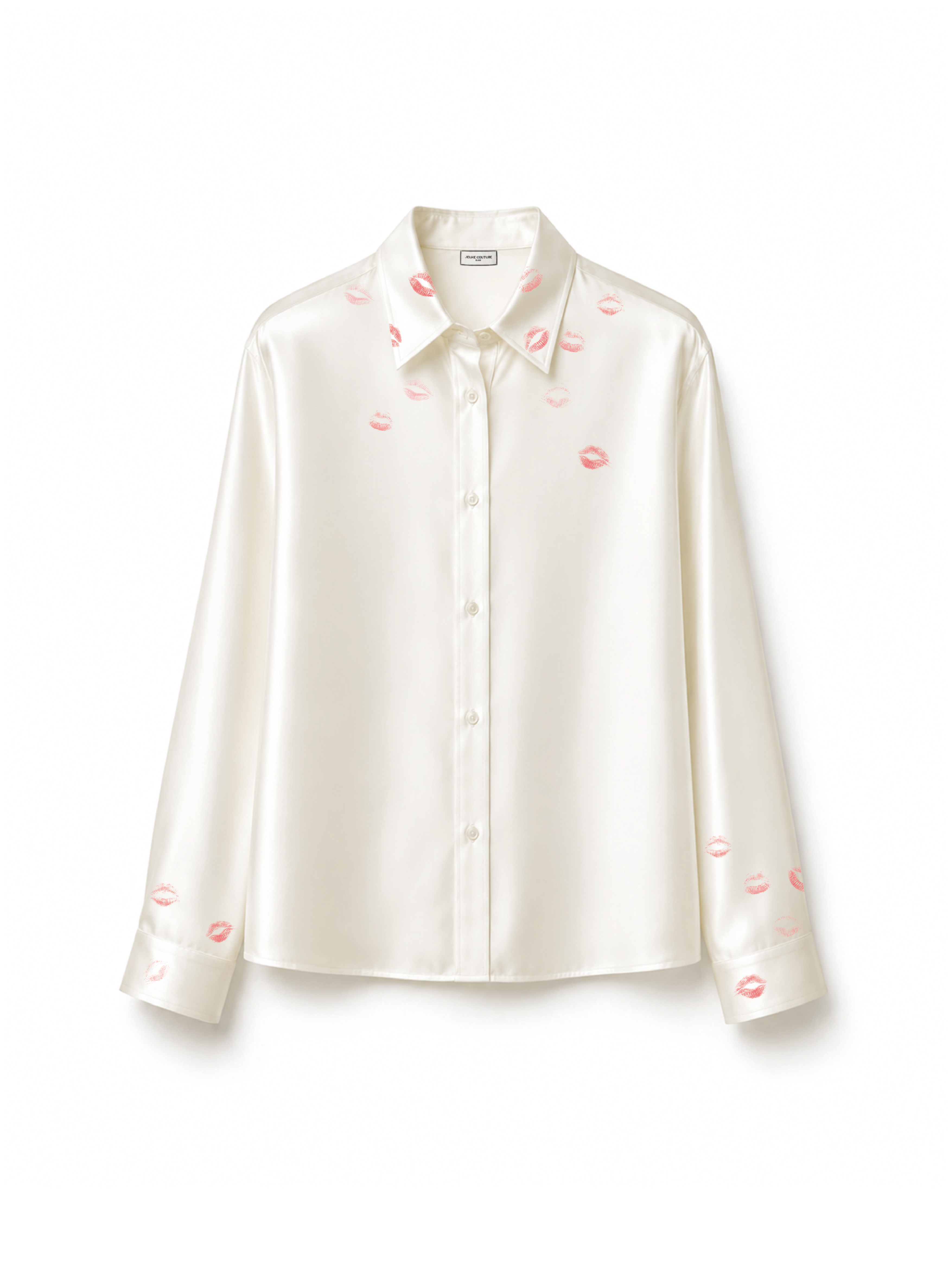 Chemise bisou blanc