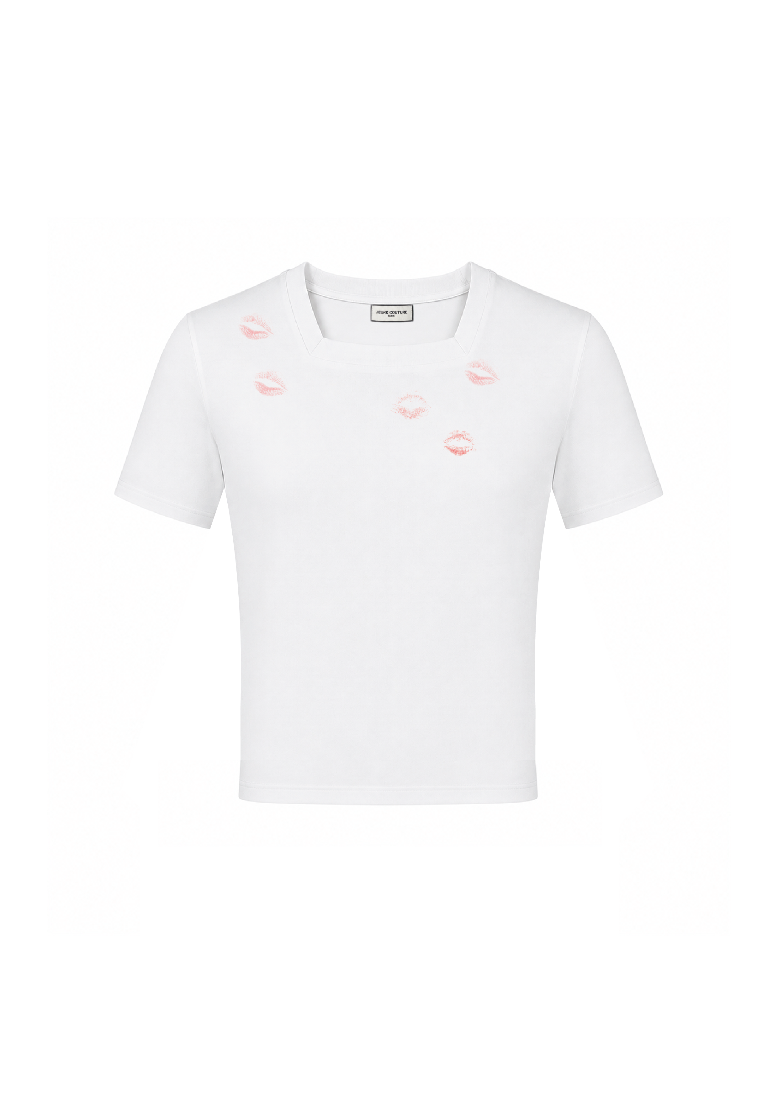 T-shirt bisou blanc