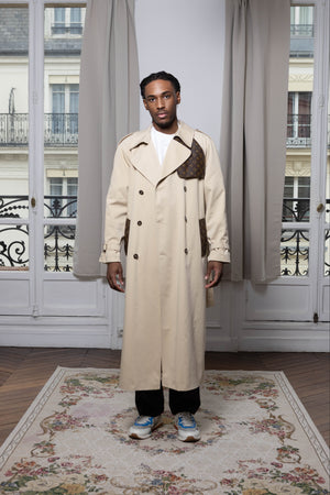 Trench upcyclé MANUFACTURE